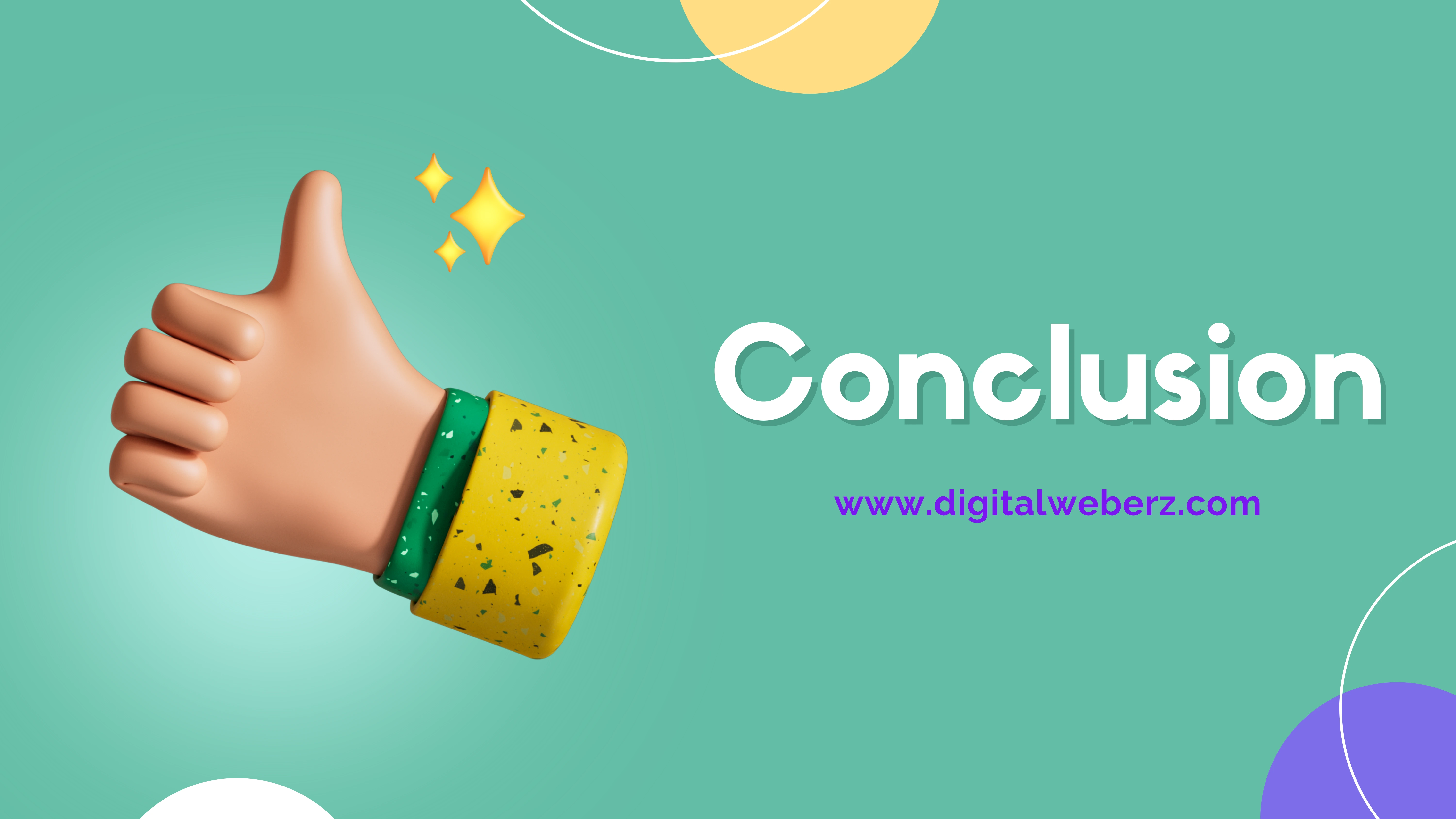 Marketing agency Conclusion